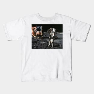 Eugene Cernan, Apollo 17, 1972 (C016/6371) Kids T-Shirt